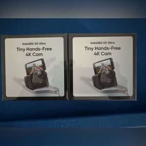 Insta360 GO Ultra Black Compact 4K Camera